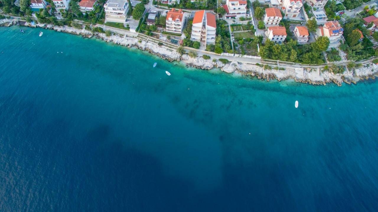 Holiday Home Olive Exclusive - 8 People, Heated Pool, Okrug Gornji, Sea View Trogir Exteriér fotografie